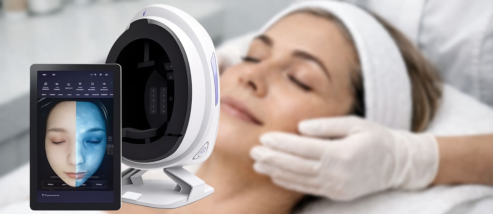 Con el Analizador Luméa Asica podemos ver lo que el ojo no detecta y descubrir qué necesita tu piel de verdad. Clínica Adelgar, tu clínica de adelgazamiento y tratamientos estéticos en Madrid